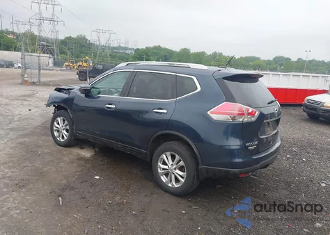 2015 Nissan Rogue S/Sl/Sv из США, поврежденный, VIN 5N1AT2MV4FC885612